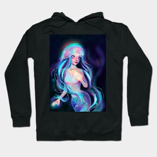 Opal Blue Mermaid Hoodie